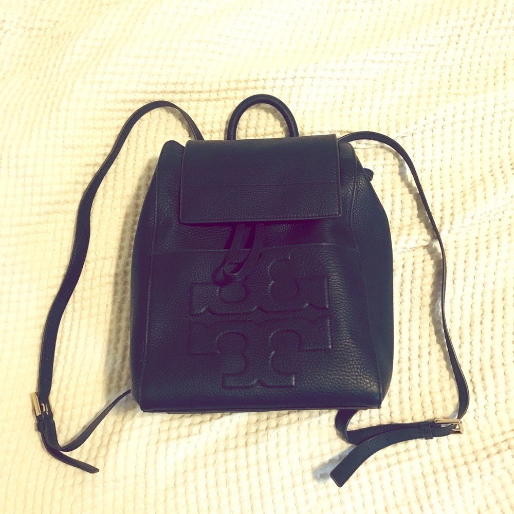 Tory Burch Navy Blue Rucksack Backpack